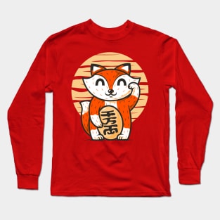 Lucky Autumn Fox Long Sleeve T-Shirt